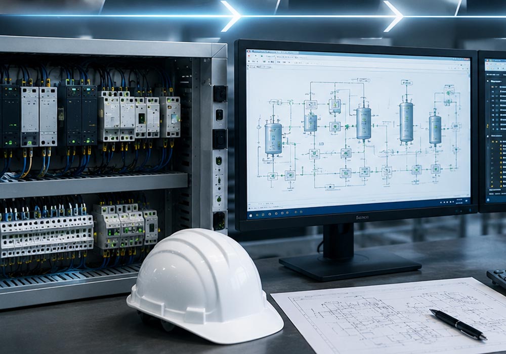 PLC, macchine speciali, lettori barcode
